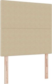 vidaXL Tăblie cap Verde deschis gri 80 cm Țesătură din corduroy