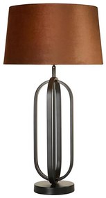 Searchlight EU91101OR - Lampă de masă CHIC 1xE27/60W/230V portocalie