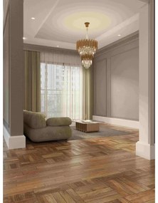 Lustră pe lanț MAXLIGHT P0283 VOGUE 16xE14/40W/230V d. 60 cm auriu