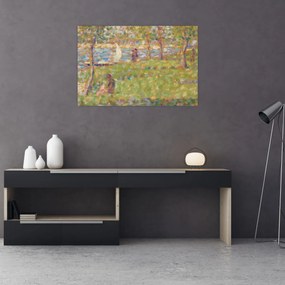 Tablou - Georges Seurat, Study for "La Grande Jatte", reproducere (90x60 cm)