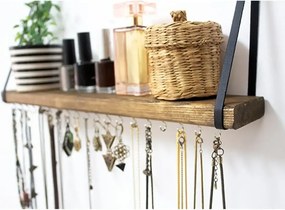 Raft de perete lemn,seria wood Homs 50 x 9 cm,700008