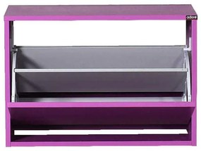 Pantofar Bancuta hol Adore Ottoman capacitate 6 perechi incaltaminte, 60 x 42 x 30 cm