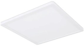 Plafoniera LED design slim Sapana alb 42x42cm