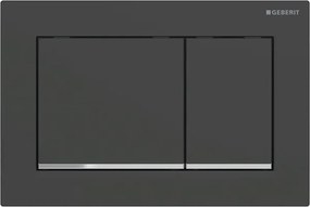 Clapeta de actionare Geberit Omega30 negru - crom