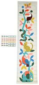 Autocolant pentru copii de tip metru pentru perete 28,5x115 cm Wild Wonders – Rex London