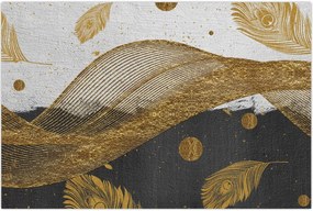 Tablou - Pene aurii (90x60 cm)