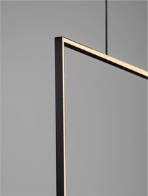Lustra suspendata LED tip Lampadar L-80cm, DAHLIA NVL-9695501