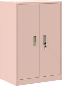 vidaXL Dulap de depozitare Roz 60 x 40 x 90 cm Oțel