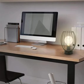 Lampă de masă 1xE27/25W/230V neagră