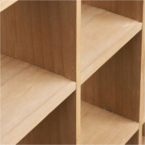 Raft de perete Moss, pin, natural, 46x10x46 cm