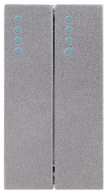 Modul Intrerupator Dublu Cap-Scara Mecanic 2M / 1M LUXION, Standard Italian