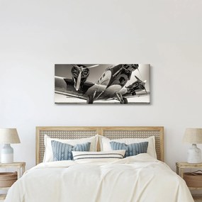 Tablou - Avioane istorice (120x50 cm)