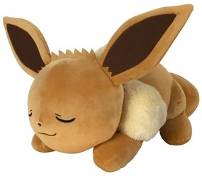 Pluș Pokémon Eevee dormit, 45 cm