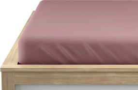 Cearsaf jersey cu lycra mov inchis 90 x 200 cm