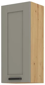 Dulap superior de bucătărie Lucid 40 G 90 1F (Stejar artisan + claygrey). 1045508