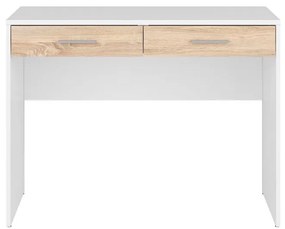 Masă de scris Nepo Plus 2 (alb + stejar sonoma) . 1098267