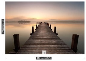 Fototapet Lake Pier