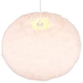 Lustră crem ø 50 cm Furry – Trio