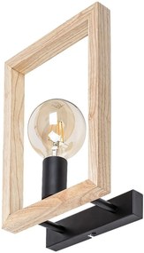 Rabalux Indigo plafonier 1x40 W negru-lemn 2289