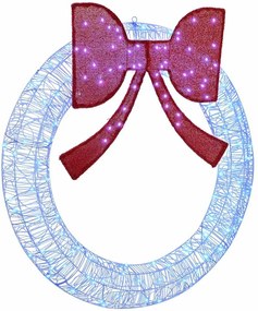 vidaXL Coroană cu 150 LED albastru 120 cm Acril