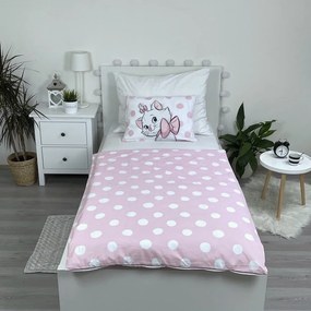 Lenjerie de pat pentru copii din bumbac pentru pătuț 100x135 cm Marie Cat – Jerry Fabrics