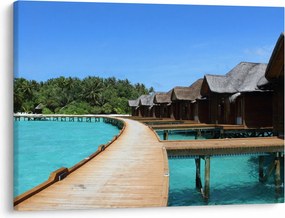 Tablou cu Maledive (70x50 cm)