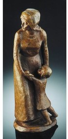 Statueta bronz "Dragoste de mama" editie limitata