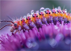 Tablou pe sticlă - Caterpillar (70x50 cm)