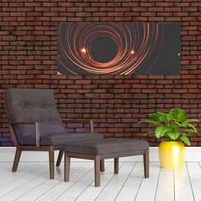 Tabloul cu linii abstracte (120x50 cm)