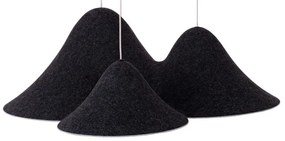 Lustra suspendata design modern Bellmond negru