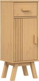 vidaXL Dulap de Baie Olden Maro 35 x 30 x 90 cm Lemn masiv de pin
