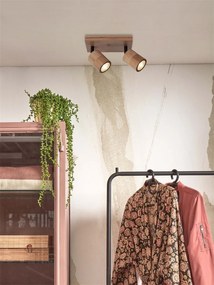 Plafoniera eco din bambus Java/2xGU10, natural