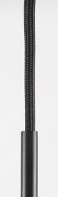 Pendul simplu design modern Esta negru mat
