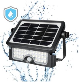 Proiector LED solar cu senzor LED/5W/3,7V 4000K IP65 3000 mAh