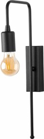Lampa perete MUM-3502, negru, metal, 6x22x42 cm