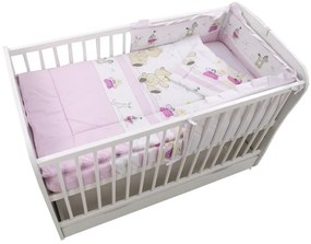 Lenjerie Teddy Play Pink M2 4 piese 140x70