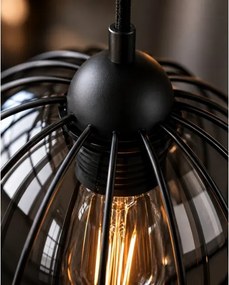 Lustră pe cablu SOLO BLACK 3xE27/60W/230V