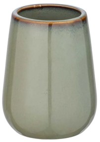 Set de accesorii de baie verde din ceramică Sermione – Wenko