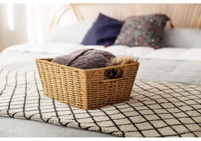 Coș depozitare Compactor Parejo, maro deschis