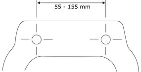 Capac WC cu închidere lentă Wenko Pop Art, 45 x 37,5 cm