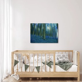 Tablou - Pădure albastră (70x50 cm)