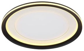 Plafoniera LED dimabil cu telecomanda design modern Clarino 41,5cm