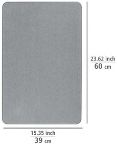 Covoraș de baie gri 39x60 cm Simi – Wenko