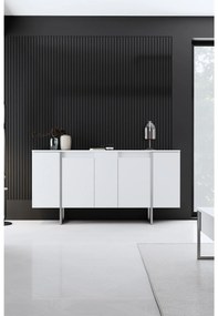 Mobilier living Luna set (Alb + Argintiu) . 1102330