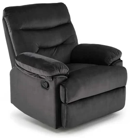 Scaun reclinabil Josh, negru