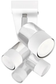 Spot LED TUBSSON 4xGU10/4,8W/230V alb/crom lucios