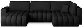 Colțar Bonito 350cm negru