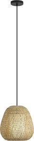 Lampă suspendată Japandi Bambus 30cm IP44 - Moana