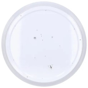 Plafonieră LED RGB dimabilă Solight WO8015 FLOCO LED/30W/230V+RGB/6W d. 40 cm + telecomandă