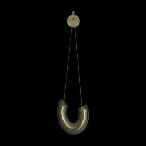 Lustra LED, pendul design modern Maya auriu